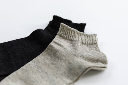 リネンさらさらソックス アンクル丈(25-27cm)
