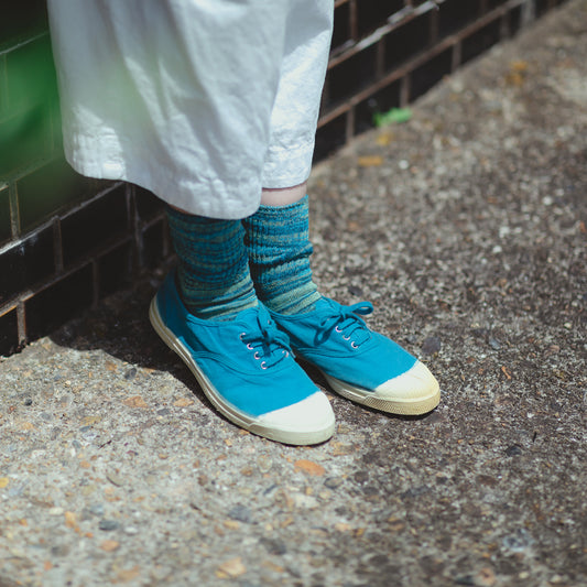 Cotton Linen Marble Socks