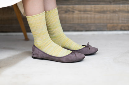 Cotton Linen Marble Socks