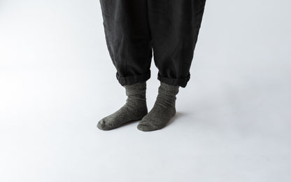コットンウールソックス(22-24cm、25-27cm)