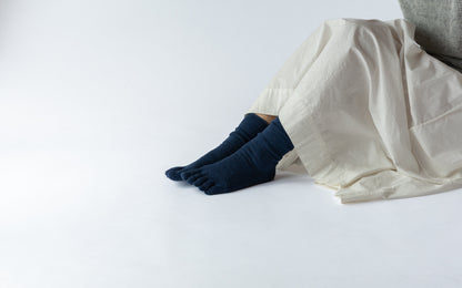 コットンウールソックス(22-24cm、25-27cm)