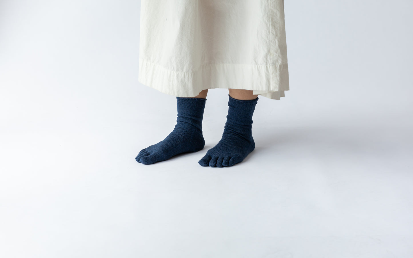 コットンウールソックス(22-24cm、25-27cm)