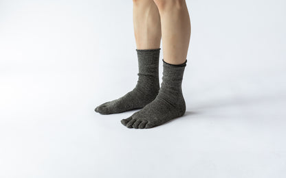 コットンウールソックス(22-24cm、25-27cm)