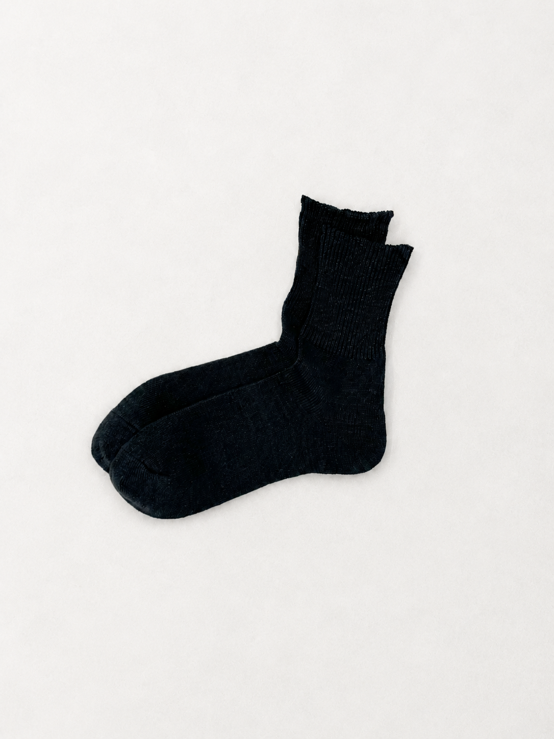 Crisp Linen Low Crew Socks