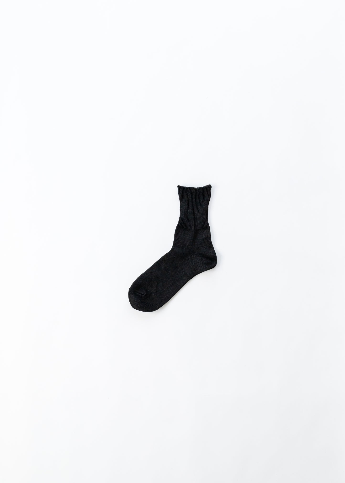 リネンさらさらソックス ロークルー丈(22-24cm、25-27cm)