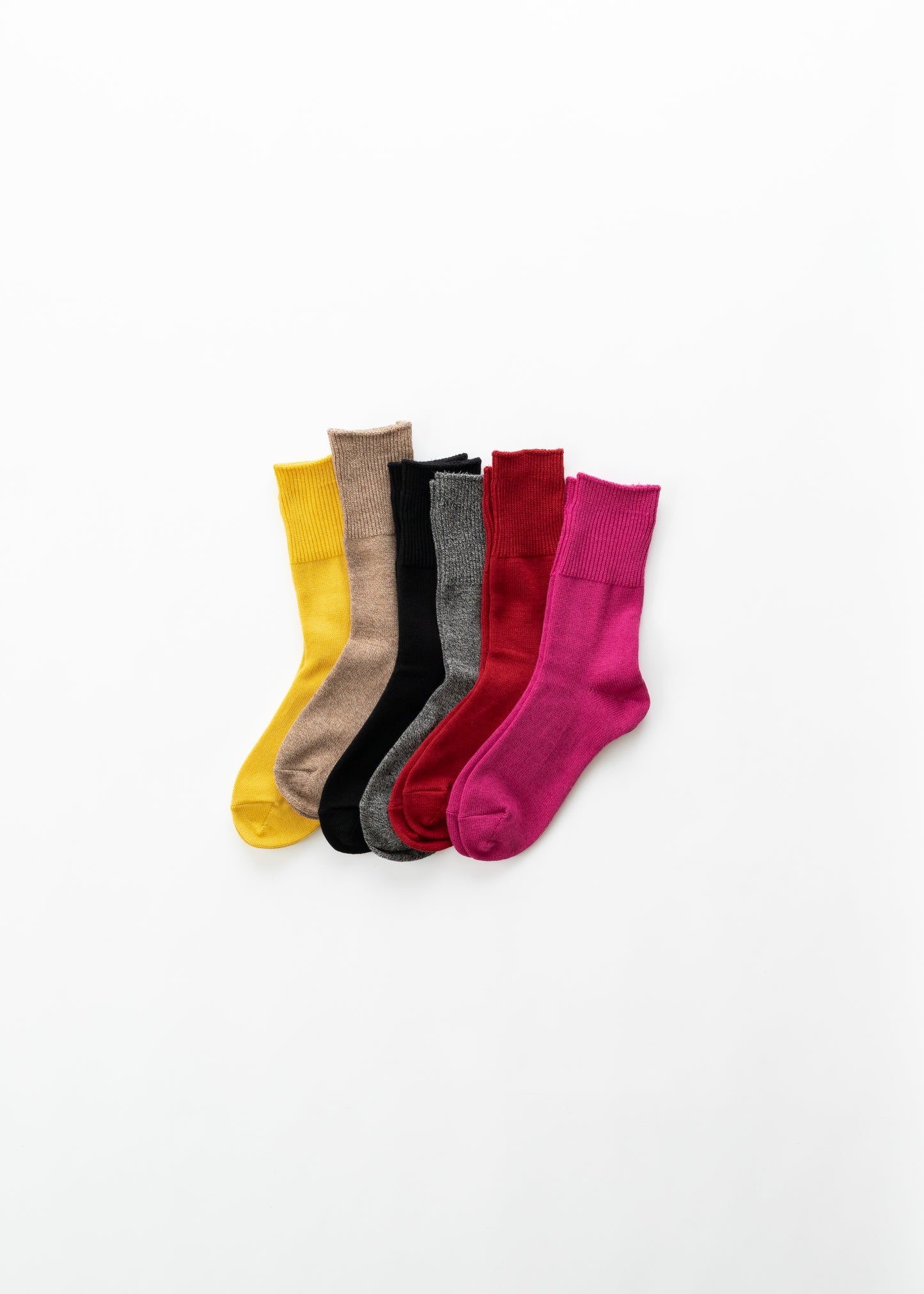 コットンウールソックス(22-24cm、25-27cm)